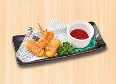 のび～るベーコンチーズフライ