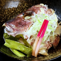 真鯛の骨蒸し