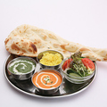 料理メニュー写真&nbsp;2カレーセット(カレー2種、サラダ、ナン、ライス、ソフトドリンク)