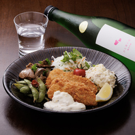 定番から創作料理まで種類豊富なこだわりの一品◎