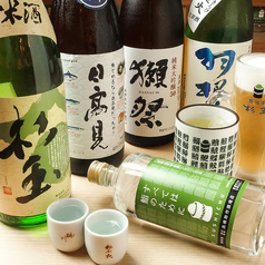 旨い鮨に合う日本酒や焼酎