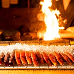 旬の食材を炉端焼きで 日本酒の種類が豊富！！