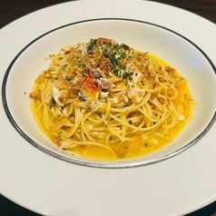 鯵と香味野菜の絶望パスタ