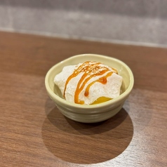 安納芋アイスの大福仕立て