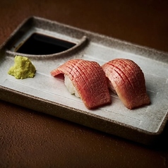 黒毛和牛A5肉寿司