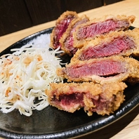 【馬肉を堪能】当店イチオシ！レアで食べれる馬ヒレカツ