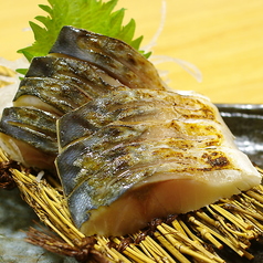 しめ鯖の炙り焼き