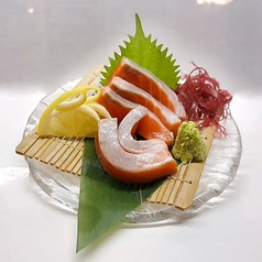サーモン刺身