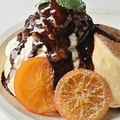料理メニュー写真&nbsp;ショコラオランジュのパンケーキ