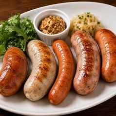 ソーセージ盛り合わせ(5pc)