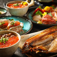 北海道 旬の海鮮と和食 蝦夷丸 札幌本店のコース写真