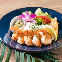 ガーリックシュリンププレート