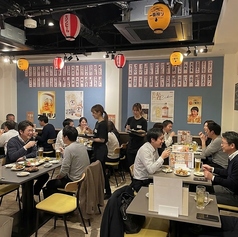 フロア貸切25名様から承ります！会社の飲み会やイベント、サークルの飲み会などにぴったり！飲み放題付きコースございます♪