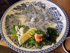 カワハギ薄造り