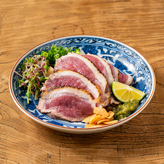 鴨ロースの炙り