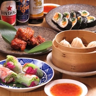 韓国料理をメインとしたコース料理もご用意しております