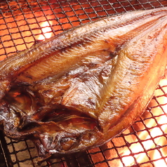 北海道産食材をふんだんに使用した炉端焼き