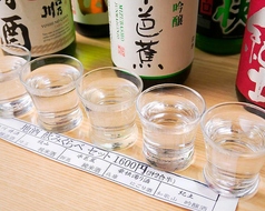 地酒飲みくらべセット