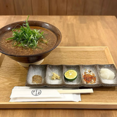 【秋限定】鴨そぼろと九条ねぎのあんかけうどん