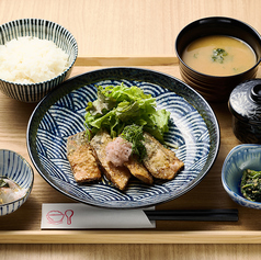 さば竜田おろし定食