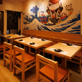8～10名様向けテーブル席