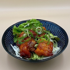 素揚げ鶏のコチュジャンソース