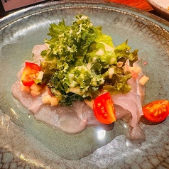 鮮魚のカルパッチョ