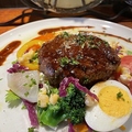 料理メニュー写真&nbsp;熟成和牛ハンバーグ200g