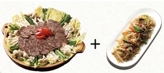 アロンチム+ミナンチェ+雑炊 or うどん 2人前