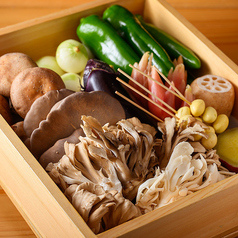 季節の野菜天麩羅盛り合わせ