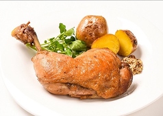 鶏もも肉のコンフィ