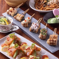 焼き鳥ワイン酒場 とりぶどう TORI-BUDOU 大名店のコース写真