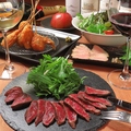 料理メニュー写真 国産和牛の赤身ステーキ