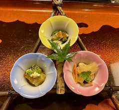 割烹掬水のコース写真