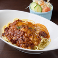 料理メニュー写真&nbsp;とろーりチーズのミートパスタ