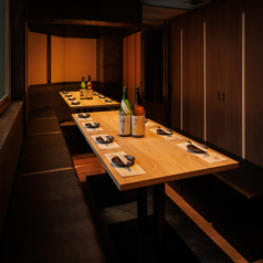 広々としたお座敷席は宴会にはもってこいの席となっております!周りの目を気にせずお食事、飲み会をお楽しみいただけます。◎今なら幹事様無料クーポンも発行しておりますので、この機会に是非ご利用ください♪いわき/いわき駅/個室/完全個室/飲み放題/歓送迎会/送別会/喫煙