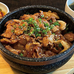 豚肉石焼ビビンバ