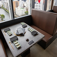 10階からの絶景を望む◎開放感あふれるお洒落な空間♪