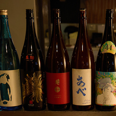 料理に合う厳選したお酒を多数ご用意!!
