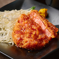 料理メニュー写真 厚切りハムカツ