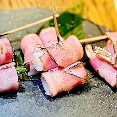 もちベーコン串２本
