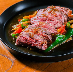 ハラミの青椒炒め