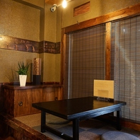 落ち着きのある店内で過ごす特別な空間◎