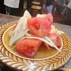 冷たいガリとまと