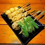 【串揚げ5本盛り合わせ】串之家自慢の逸品。厳選された鶏や豚にこだわりの極小パン粉を使用♪食感◎