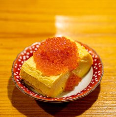 明太イクラのせ出汁巻き玉子
