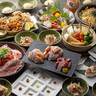 季節のコース2時間飲み放題付3000円台～ご用意◎