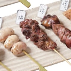 希少部位入りタマシャモ５本盛り