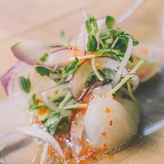 本日の鮮魚カルパッチョ