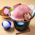 料理メニュー写真&nbsp;黒毛和牛すき焼き
